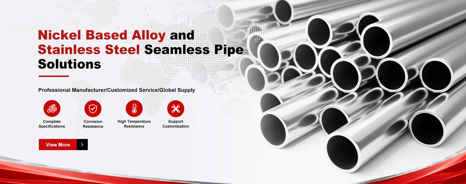 Nickel Based Alloy and Stainless Steel Seamless Pipe Solutions Nickel Based Alloy and Stainless Steel Seamless Pipe Solutions