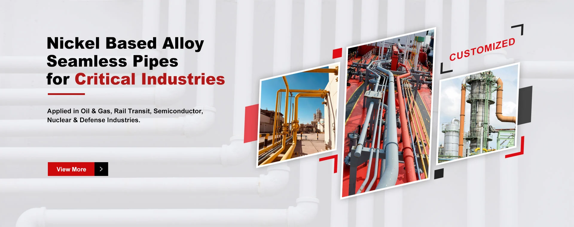 Nickel Based Alloy Seamless Pipes for Critical Industries Nickel Based Alloy Seamless Pipes for Critical Industries